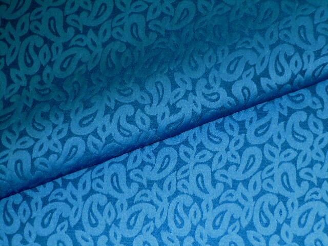 Mid Century Modern Paisley and Floral Bohemian Commercial Fabric