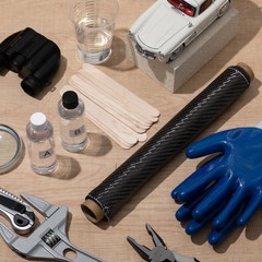 15 PCS Carbon Fiber Repair Kit 59×12 Inch 3k 200g Sheet 16oz Epoxy Resin