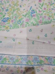 Reflections Vintage Fabric FLORAL #3183 Spring Easter Colors 44″x132″