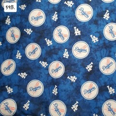 Sports Cotton Fabric by the ½ yard- Baseball Teams