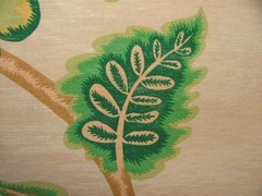 Marvic Textiles Watered Silk Moire Floral Curtain Upholstery Cushion Fabric
