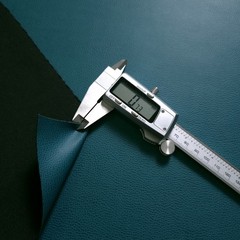 Matte Teal Green Vibrant Leatherette Fabric 54″ Eggshell Finish By The Yard