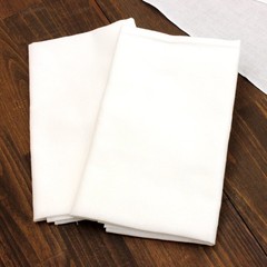 Tenugui plain white fabric, set of 10, Oka fabric, approximately 35 x 90cm
