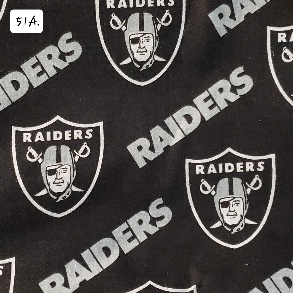 Sports Cotton Fabric by the ½ yard- Football Teams