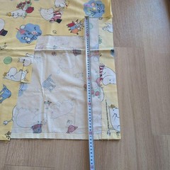 Moomin Vintage Fabric Yellow Multicolor 173x140cm Cotton Handcraft
