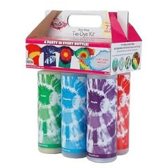Tie-Dye Kit with 6 Colors and Squeeze Bottles