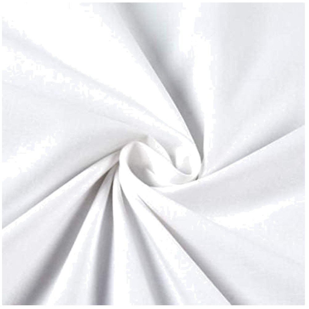 Crafters’ Bleached Cotton Muslin Fabric – 1 Yard