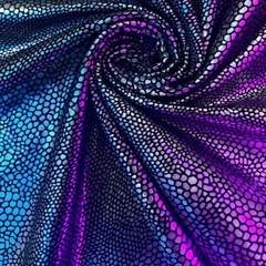 FREE SHIPPING Fashion Silver Snake Spandex Stretch Fabric by Yard for Swimwear