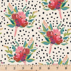 Bloomsbury West End Gathers 54720 100% Cotton Fabric half yd cont cuts