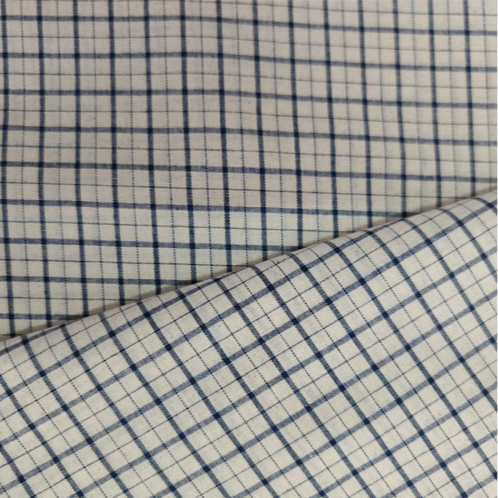 18 Colors / Havin Plaid and Stripes Cotton Linen Fabric
