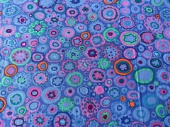 Kaffe Fassett, 6 Fat Quarters in a Mix of Blues. Some OOP/HTF. New,All Beautiful
