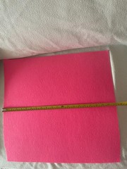 Different Color Square & Rectangular European 17 Pieces Wool Felt Shets