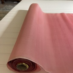 SILK SALMON , FABRIC 10 Yards x 21 Inches Wide or 360 Inches x 21 Wide