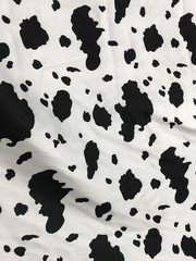 Zebra/Cow Print Poly Cotton Fabric – 58/60″ Wide Animal Print by the Yard
