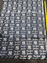 Lot Of 5+ Yards NY Yankees Fabric