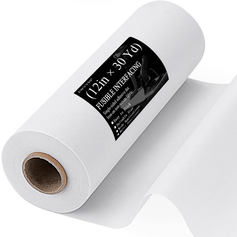 Medium Weight 12″X 30 Yards Fusible Interfacing 30 Yards,
