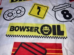 Mario Kart 2015 Twin Flat Sheet Great For Crafting Donkey Kong Bullet Bill