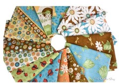 Hip Hop Garden Debbie Mumm SSI 17.5” X 20”Yd Quilt Cotton PREWASHED RARE