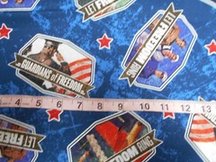 SATURDAY EVENING POST PATRIOTIC TOSS FABRIC By the YARD
