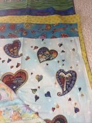 12 FQ Vintage Laurel Burch 100% Cotton Fabric Bundle