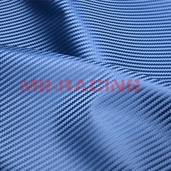Blue Carbon Fiber Fabric Cloth Marine Vinyl 54″ Wide Plain Weave Upholstery