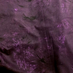 Dark Warm Purple Mottled w/ Black – Gorgeous Deep Cotton Print for Quilts/Shirts