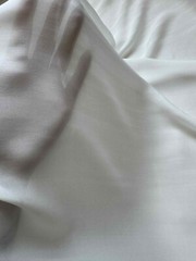 Off White – 12mm Silk Crepe Georgette Chiffon Fabric