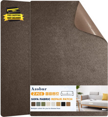 Couch Patch Repair Fabric,Microfiber Fabric, Self-Adhesive, for Sofa Repair and