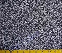BTHY Timeless Treasures Grey Leopard Animal Skin Cotton Fabric By The Half Yard
