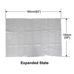Gray Tulle Speaker Grill Cloth Stereo Fabric Replacement Home Repair Unit