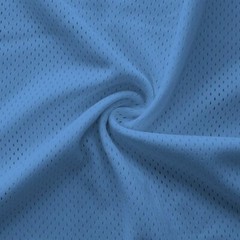 Athletic Heavy Pro Mesh Columbia Blue 100%Polyester*Free Shipping*By Yard (36″X6