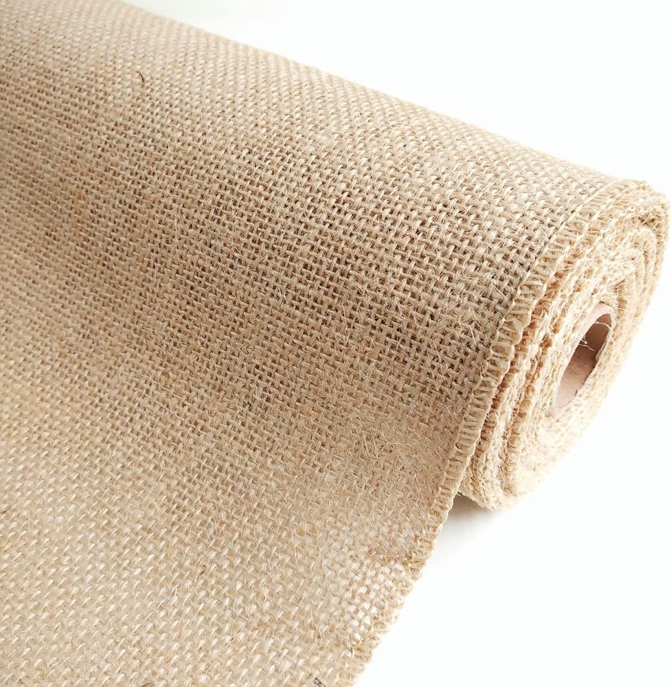 SOLD BY THE YARD: Burlap Fabric 40″ Wide Natural Multipurpose Fabric