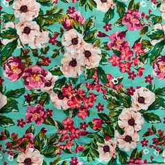Fabric Pioneer Woman Prima Meadow 5 7/8 yds David Textiles 100% Cotton Quilting
