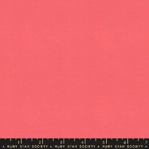 Moda Ruby Star Warp And Weft Hue by Alexia Abegg RS4108 26 Watermelon COTTON