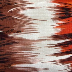 Apparel Fabric Lt Wt Polyester Orange Brown For Dress, Tops 2.33 Yd 57″ Frm Togo