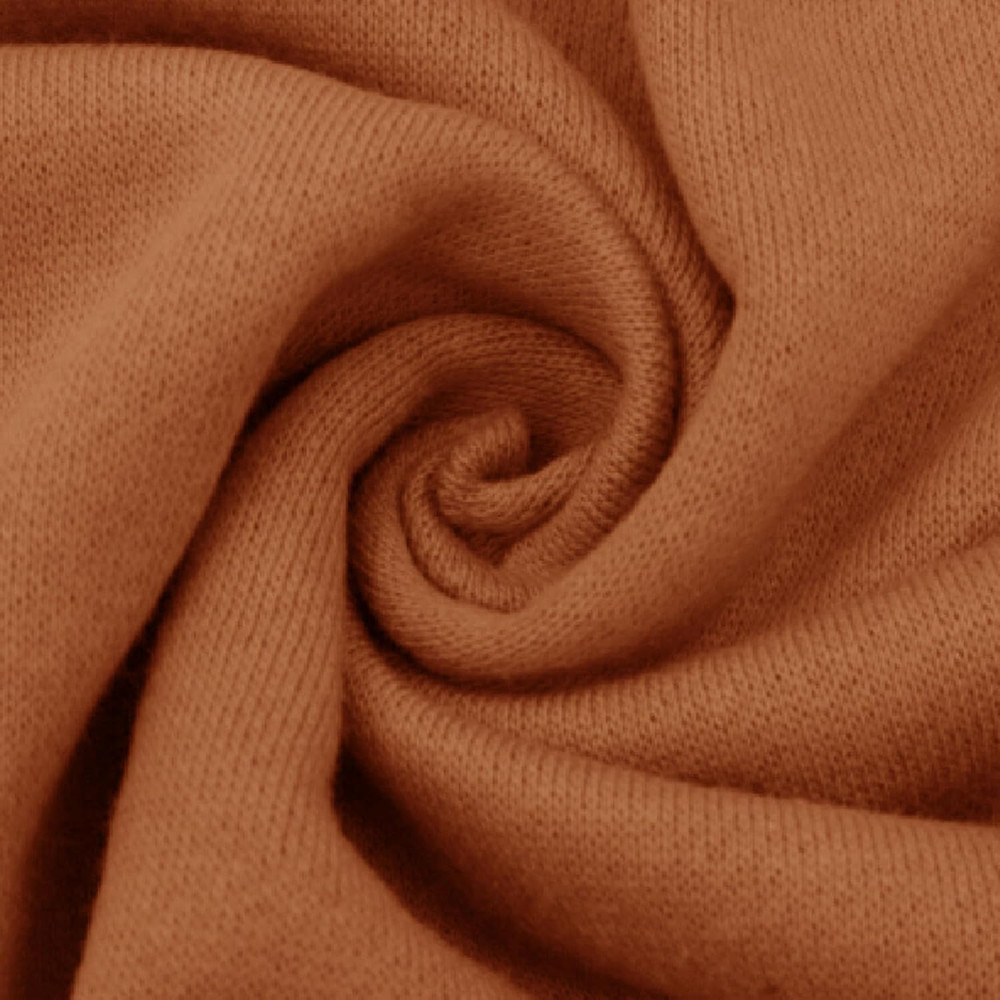 65″ Wide 100% Cotton Fleece Fabric by the Yard – 280 GSM, Medium Weight, 2-Way S