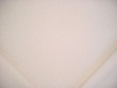 4-3/8Y Solafina 009 Frise Natural White Cotton Drapery Upholstery Fabric