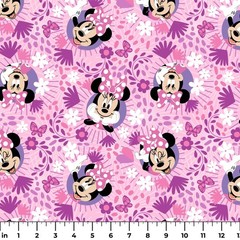 Minnie Mouse Floral Fantasy Cotton Fabric