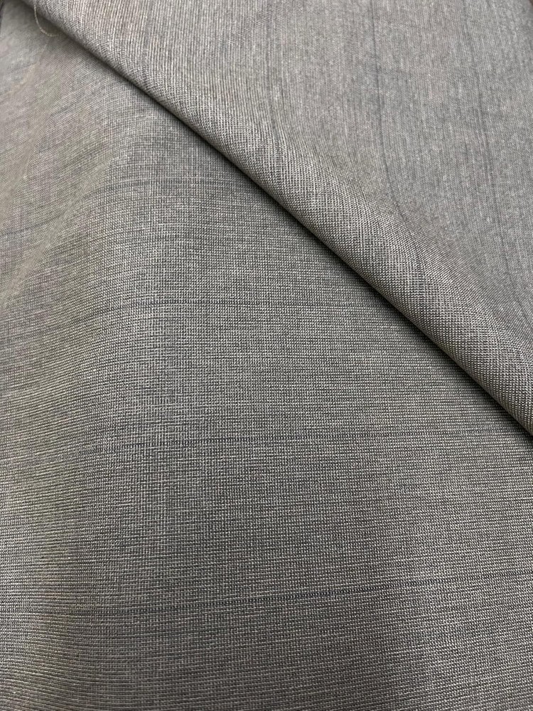 $38 for 2 Yards 100% Real Wool Fabric Suiting Heather Green (Stripe)
