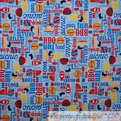BonEful Fabric FQ Cotton Quilt Red White Blue American STAR Stripe Patriotic Boy