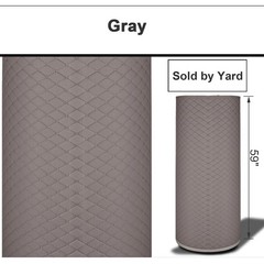 59” W Vinyl Faux Leather Foam Fabric Headliner Upholstery Material Sold By Yard