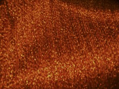 DAZZLING DESIGNER FABRIC ITALIAN BLACK SUITING COMLETELY SHOT IN COPPER METALLIC