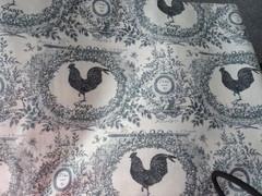 FRENCH MARKET BY PAULA SCALETTA FOR BLUE HILL FABRIC-PATT # 8254-6 YDS-PRISTINE!