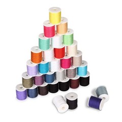 NEX 60 Pcs Bobbins Sewing Thread Kit, Polyester Multicolor
