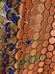 Guipure Cord Lace & Colorful Fabric High Quality 2YD X 44” W Beautiful Colors