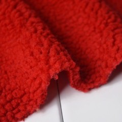 DIY Half Meter Sherpa Fleece Lining Fabric Lambskin Thermal Lined Material Sew