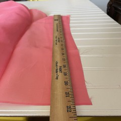 SILK SALMON FABRIC 3 Yards x 21 Inches Wide or 108 Inches x 21 Wide