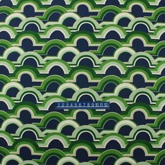 DURALEE EDEN ROC BLUE GREEN URBAN GEOMETRIC MODERN PRINTED FABRIC BY YARD 54″W
