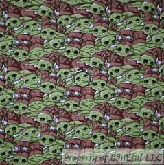 BonEful Fabric FQ Cotton Quilt B&W Gray Red Spiderman Super Hero City Spider Web