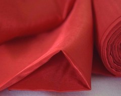 Red Taffeta 100% Polyester 59/60″ wide selling by the yard or roll. Free swatch